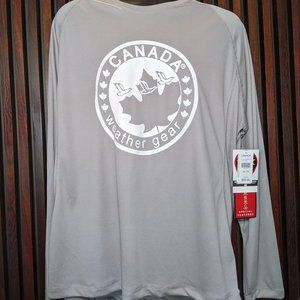 Canada Weather Gear Solar Knit Long Sleeve Shirt XL